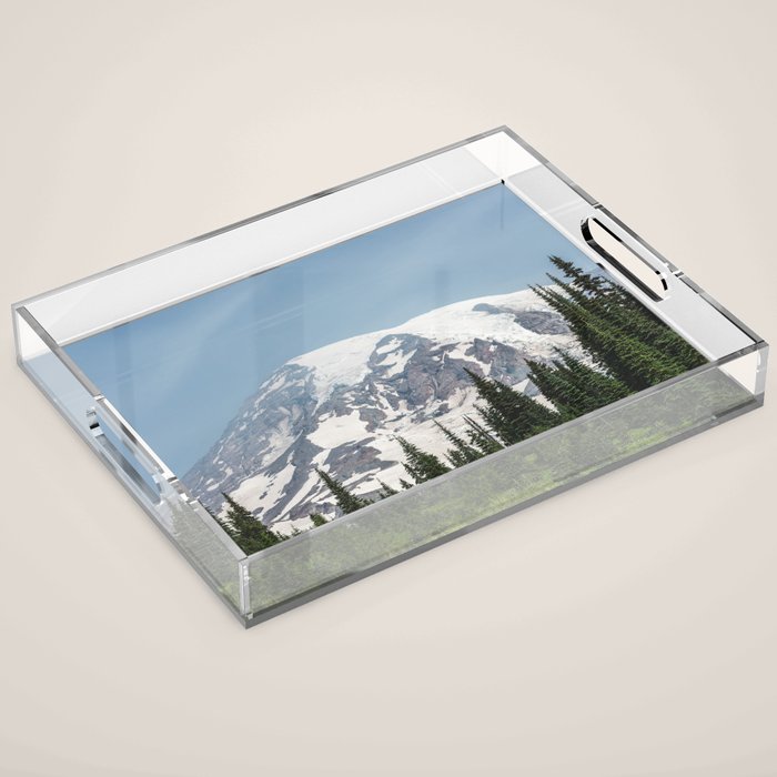 Mount Rainier National Park Acrylic Tray Gallery Image 1