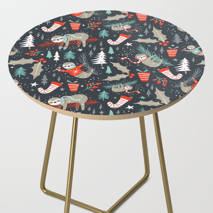 Slothy Holidays Side Table Gallery Image 2