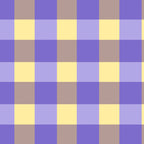 Soft Gingham Check Pattern  Lavender Pale Yellow and Taupe Vintage Coffee Mug Gallery Image 2