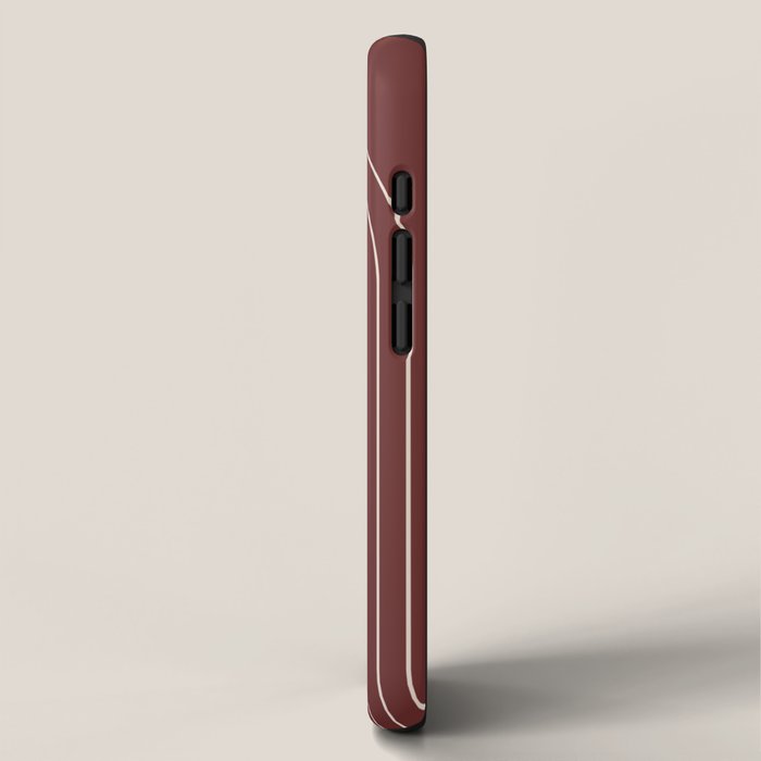 Oval Lines Abstract X iPhone Case Gallery Image 2