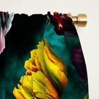 Botanical Multicolor Garden Window Curtain Gallery Image 2