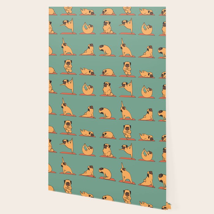 Pug Yoga Wallpaper Gallery Image 2