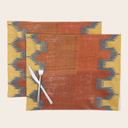Karapinar Konya Central Anatolian Kilim Print Placemat Gallery Image 1