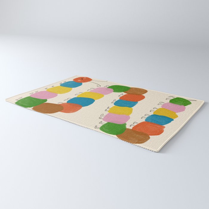 Pom Pom Caterpillar Rug Gallery Image 3