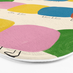 Pom Pom Caterpillar Bath Mat Gallery Image 3