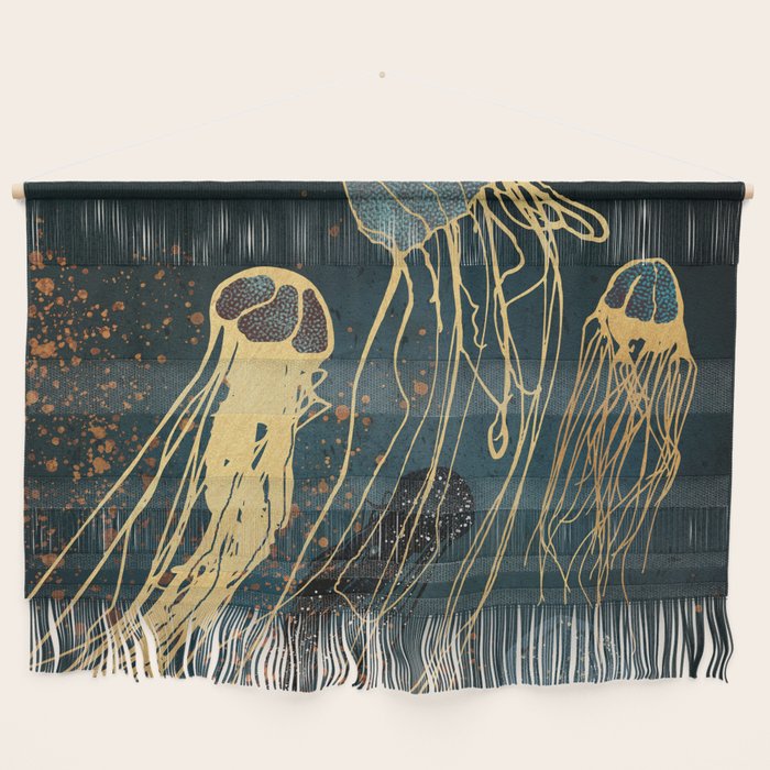 Metallic Jellyfish Wall Hanging Gallery Image 1
