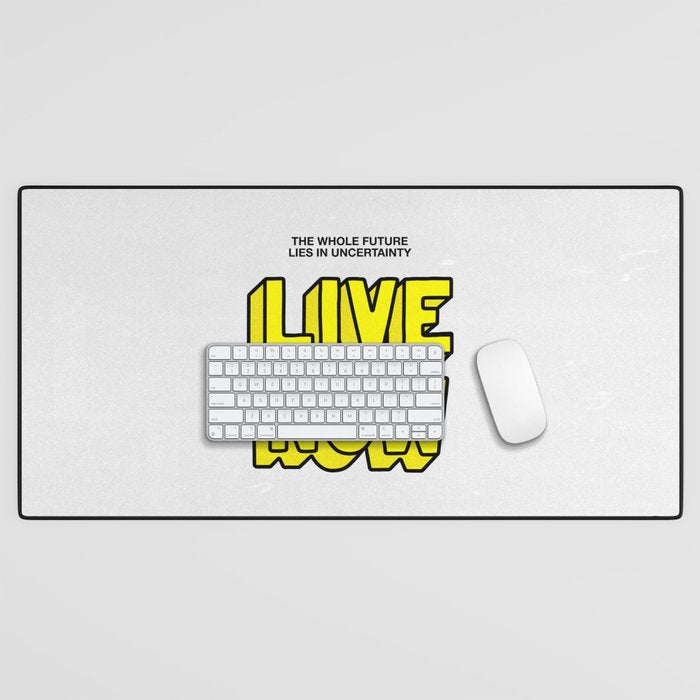 The Future: Live Now Desk Mat Gallery Image 1