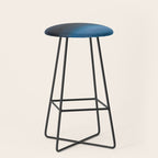 Mountain Sunset Abstract Stool Gallery Image 1