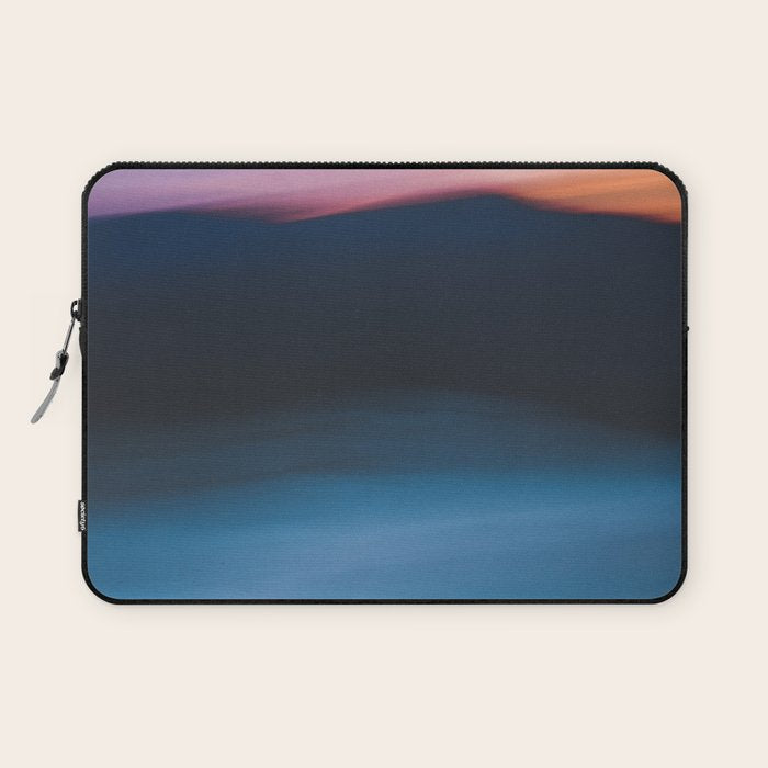 Mountain Sunset Abstract Laptop Sleeve Gallery Image 1