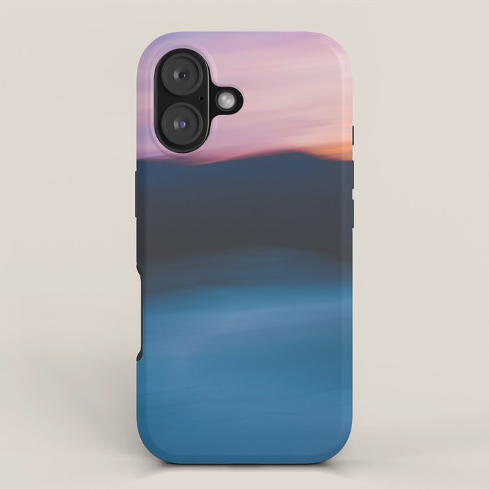 Mountain Sunset Abstract iPhone Case Gallery Image 1
