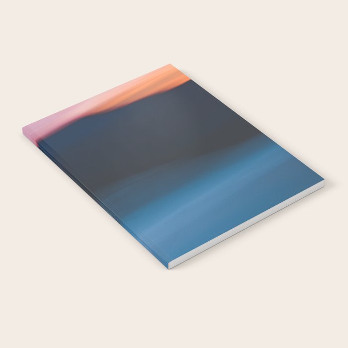 Mountain Sunset Abstract Notebook Gallery Image 2