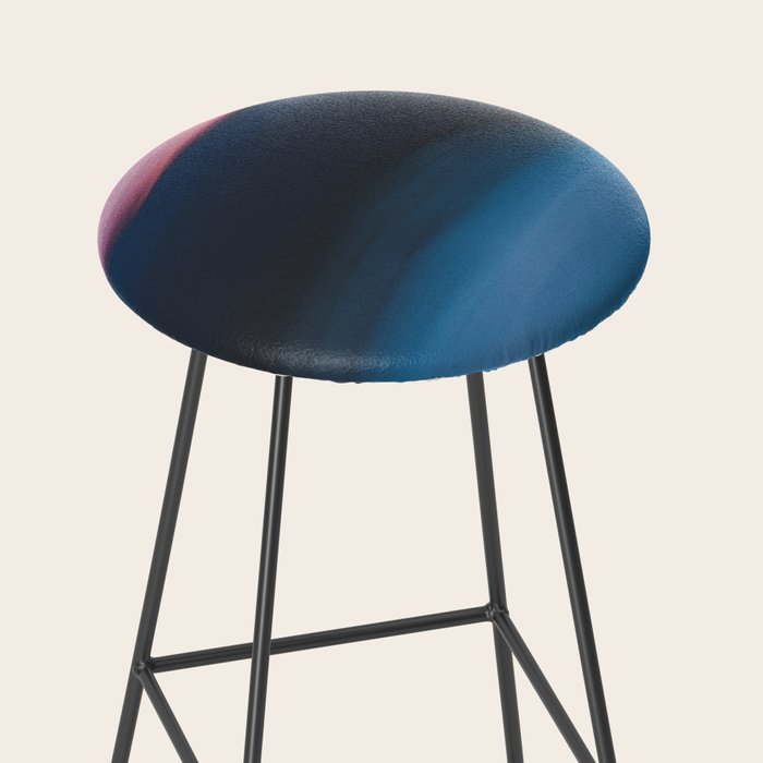 Mountain Sunset Abstract Stool Gallery Image 2