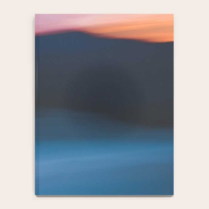 Mountain Sunset Abstract Notebook Gallery Image 4