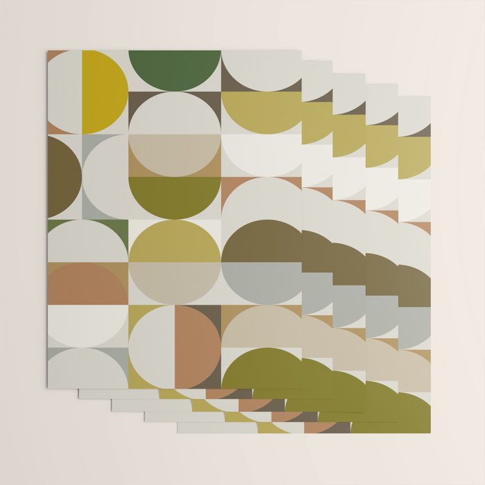 Mid Century 09A Wrapping Paper Gallery Image 3