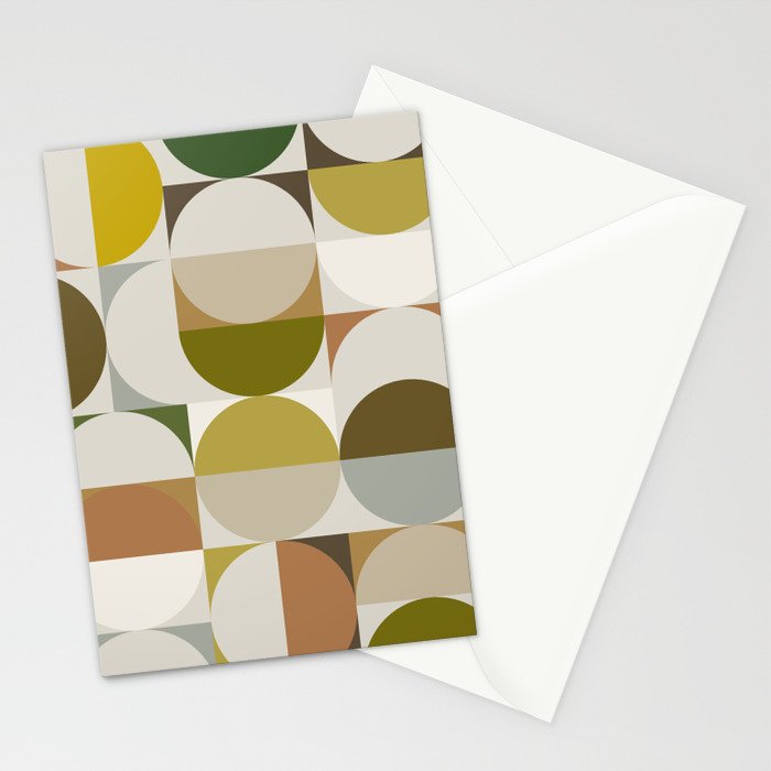 Mid Century 09A Stationery Card Gallery Image 2
