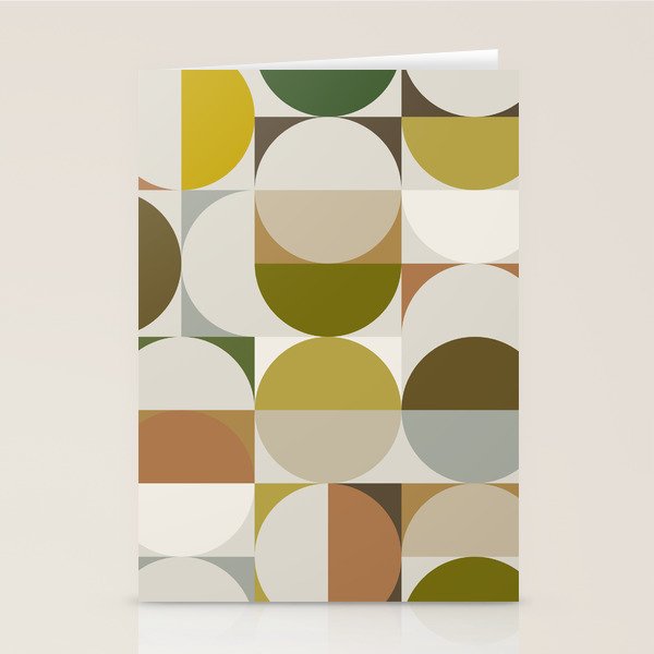 Mid Century 09A Stationery Card Gallery Image 1