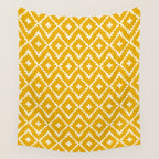 Radiance of the Yellow Zellige Wall Tapestry Gallery Image 4