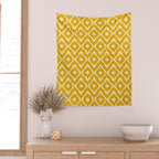 Radiance of the Yellow Zellige Wall Tapestry Gallery Image 2