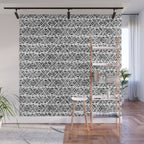 Sonoran Stripe - Black&White Wall Mural Gallery Image 1