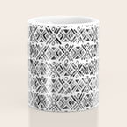 Sonoran Stripe - Black&White Coffee Mug Gallery Image 4