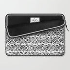 Sonoran Stripe - Black&White Laptop Sleeve Gallery Image 2