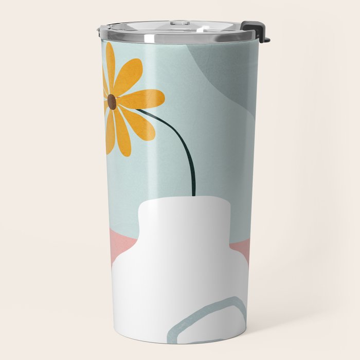 Little Flower 02 Travel Mug Gallery Image 2