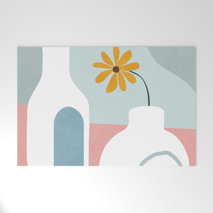 Little Flower 02 Welcome Mat Gallery Image 1