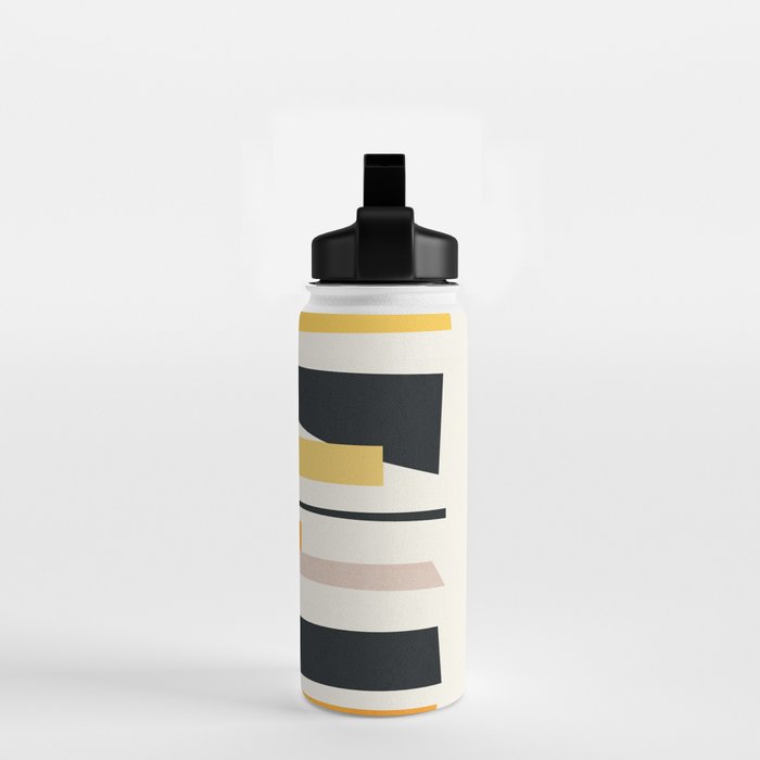 Abstract Minimal Shapes 97 Water Bottle Gallery Image 2