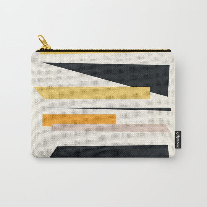 Abstract Minimal Shapes 97 Carry All Pouch Gallery Image 1