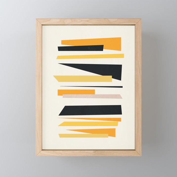 Abstract Minimal Shapes 97 Mini Art Print Gallery Image 1
