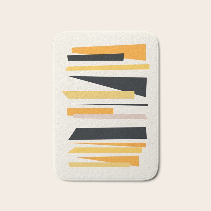 Abstract Minimal Shapes 97 Bath Mat Gallery Image 1