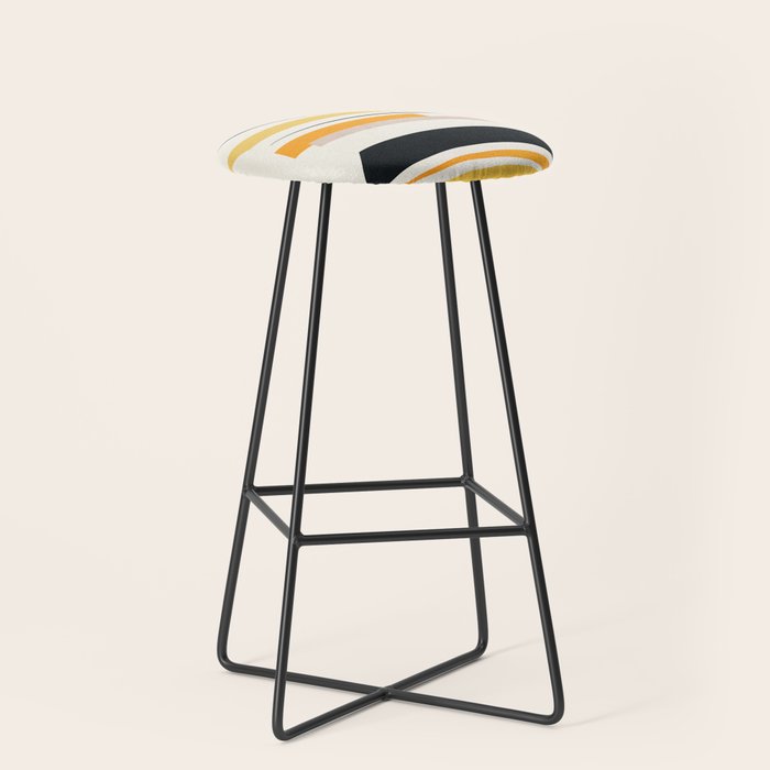 Abstract Minimal Shapes 97 Stool Gallery Image 1