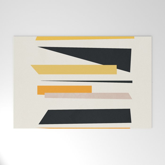 Abstract Minimal Shapes 97 Welcome Mat Gallery Image 1