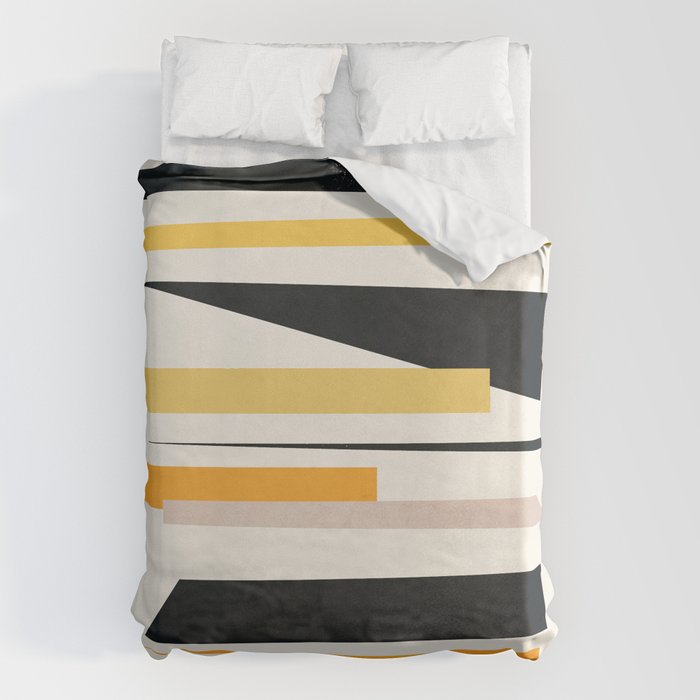 Abstract Minimal Shapes 97 Duvet Cover Gallery Image 1