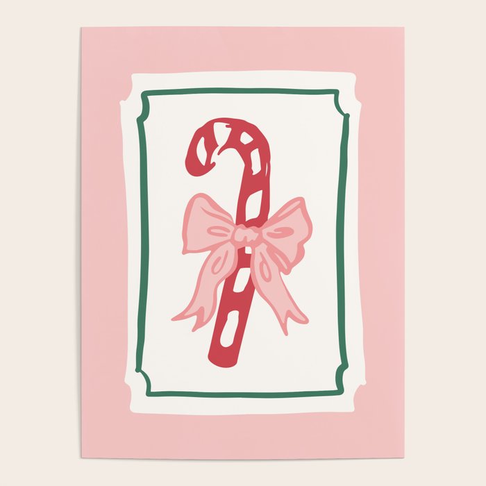 Candy Cane Bow Poster Gallery Image 4