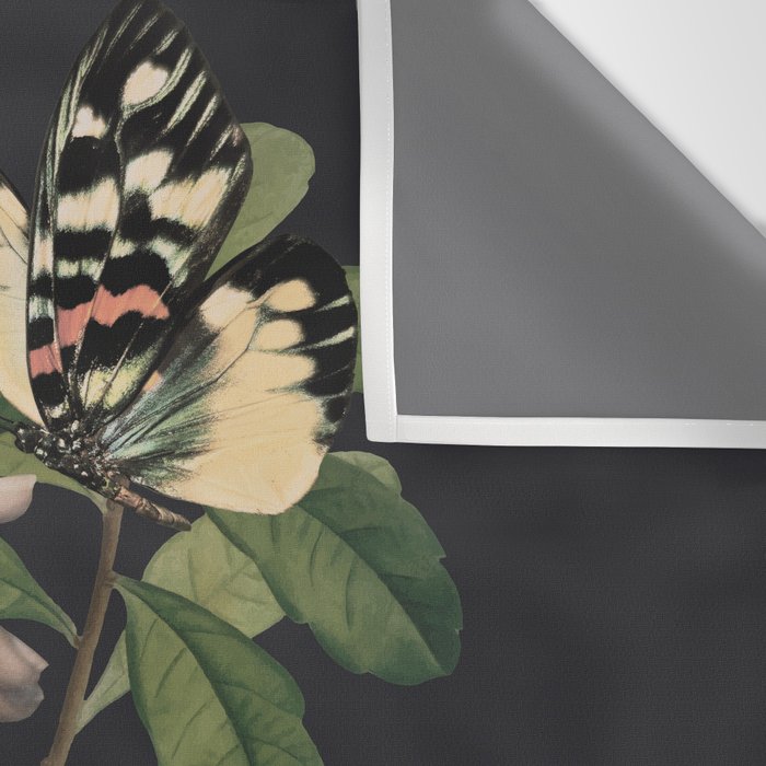 Minimal Collage/ Hand, Plants and Butterflies 5 Wall Tapestry Gallery Image 3