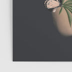 Minimal Collage/ Hand, Plants and Butterflies 5 Poster Gallery Image 3