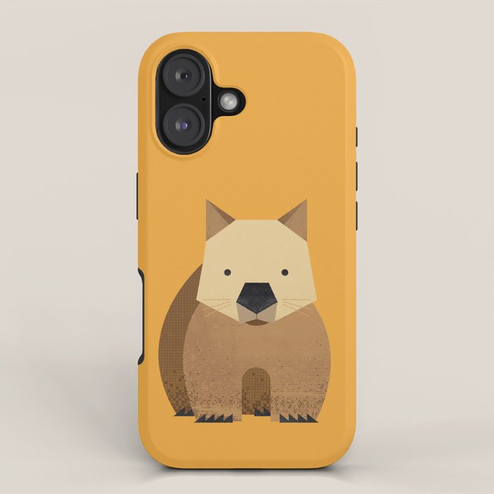 Whimsy Wombat iPhone Case Gallery Image 1