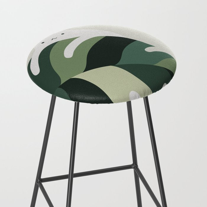 Cat and Plant 12B Stool Gallery Image 2