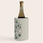 Triceratops Rocks! | Aquamarine | Dinosaur Skull Fossil Art Wine Chiller Gallery Image 3