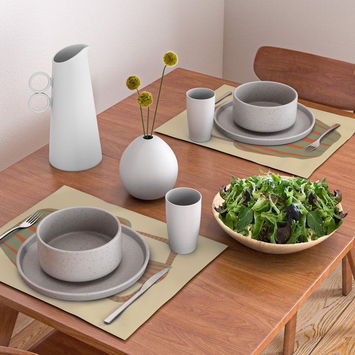 Minimal Pottery 3 Placemat Gallery Image 2