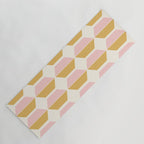Zola Pattern Shapes - Sunrise Pink and Orange Yoga Mat Gallery Image 1