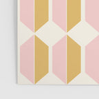 Zola Pattern Shapes - Sunrise Pink and Orange Poster Gallery Image 3