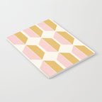 Zola Pattern Shapes - Sunrise Pink and Orange Notebook Gallery Image 2
