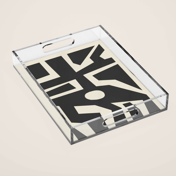 Geometrical Play 10 Acrylic Tray Gallery Image 1