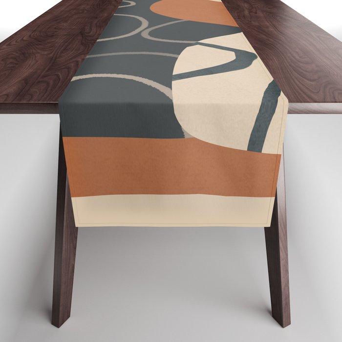 Abstract Ceramics 3 Table Runner Gallery Image 1