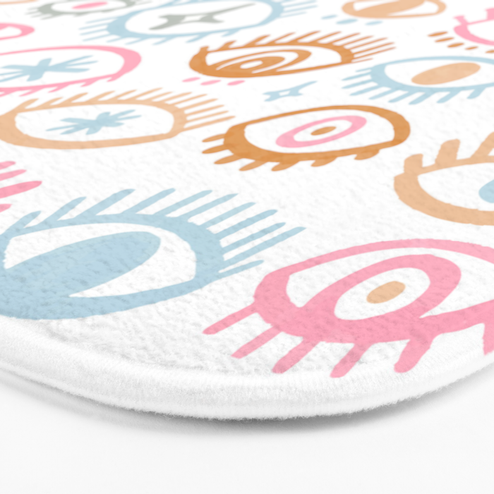 Mystical Eyes Bath Mat Gallery Image 3