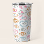 Mystical Eyes Travel Mug Gallery Image 1