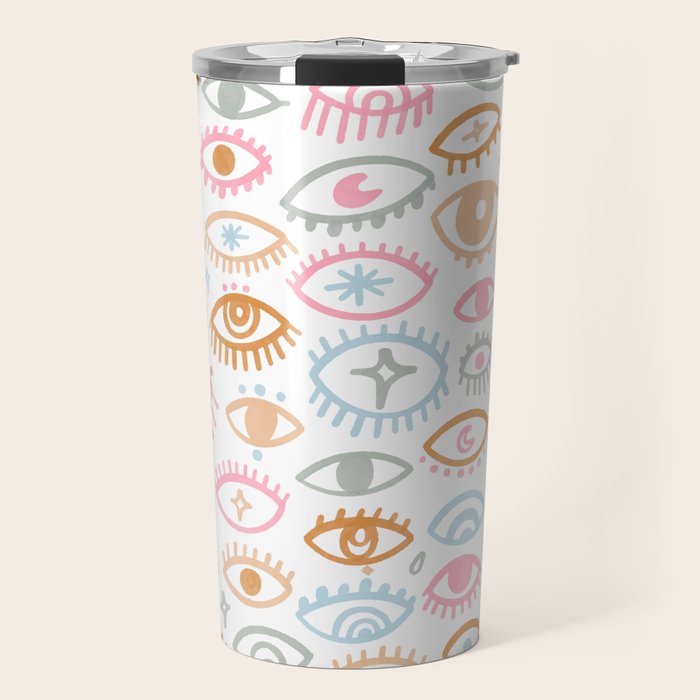Mystical Eyes Travel Mug Gallery Image 1