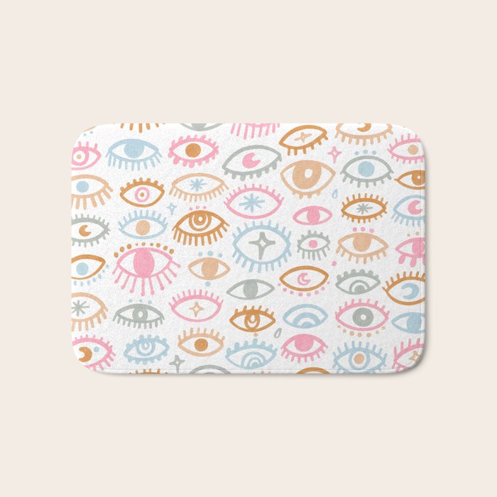 Mystical Eyes Bath Mat Gallery Image 1